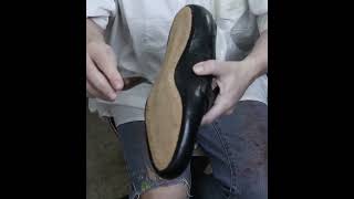 Sole Finishing Defines Your Footwear Design  #shoemaking  #leathercraft #howtomakeshoes