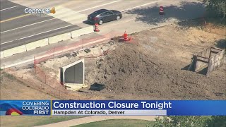 Underpass Designed To Make Hampden & Colorado Intersection Safer For Pedestrians, Cyclists