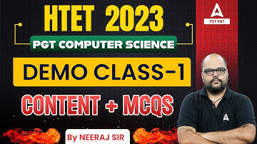 HTET PGT Computer Science Preparation | PGT Computer Science MCQs By Neeraj Sir