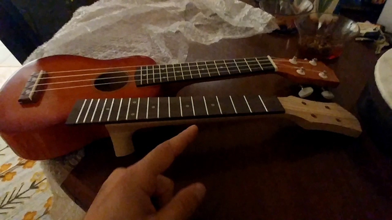 How to make a Banjo Ukulele Part One YouTube