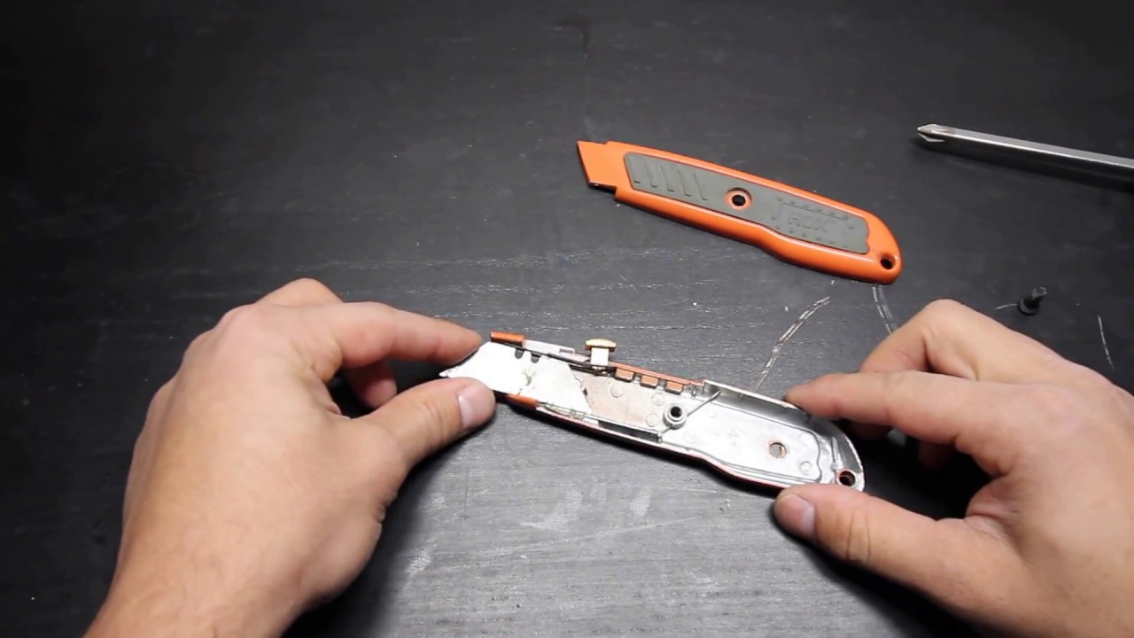 Home Depo HDX utility knife box cutter knife review and thoughts 