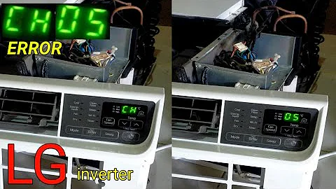 LG CH05 ERROR (a simple repair)