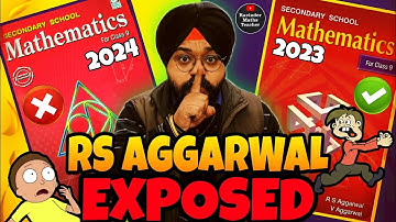 Exposing❗RS AGGARWAL CLASS 9 2024 EDITION BOOK |How to Solve Class 9 RS Aggarwal Book Honest Review