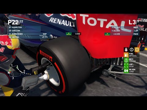 Pit Stops On F1 2013 & 14 Used To Be So Cool...