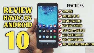 Custom ROM Bagus..? REVIEW HAVOC OS 3.4 Android 10 Official Redmi Note 5 PUBG HD mode