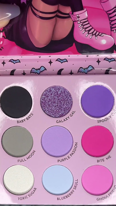 Yva Expressions Pastel Goth Eyeshadow Palette 💜