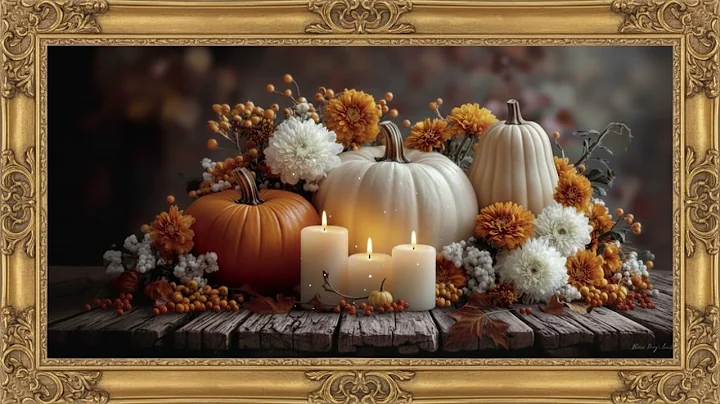 Cozy Christmas Art in 4K | Holiday Framed Painting Slideshow for Relaxing Winter Ambience