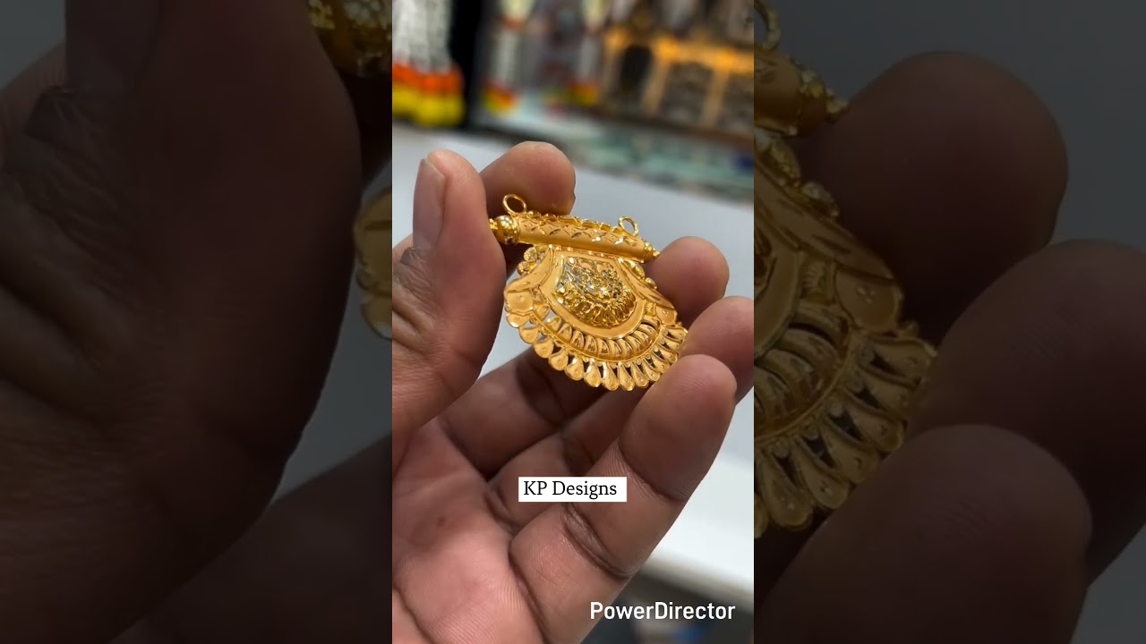 Light Weight Gold Mangalsutra || #gold​#jewellery​#viral​#youtube