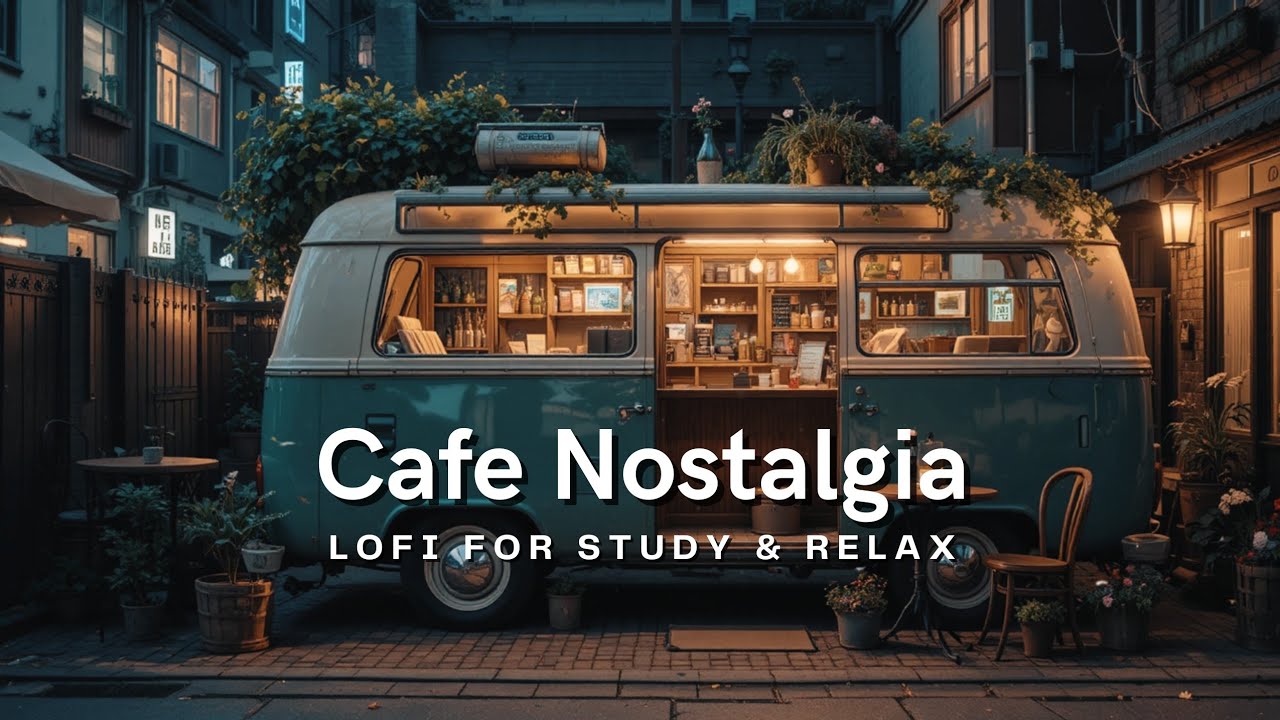 A Quiet Place in the City 🍃 Cozy Van Cafe Lofi