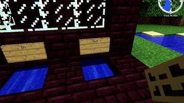 Minecraft (1.0.0) Toll Booth With Hidden Door Thing