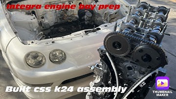 Acura integra k24/k20 build part 2 