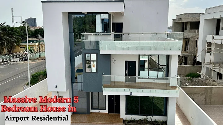 Touring Ghana’s Finest Architectural Masterpiece | Luxury 5 Bedroom House at Airport Residential