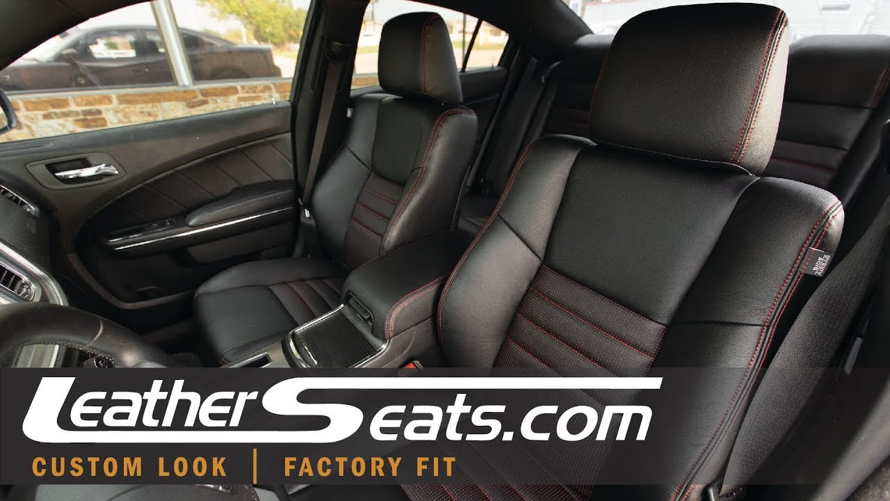 2012 2014 Dodge Charger Custom Leather Interior Upholstery Kit Leatherseats Com
