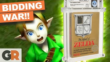 Rare NES Cartridge Of The Legend of Zelda Is Being Auctioned Off For Crazy Money
