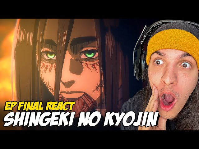 REAGINDO AO EPISÓDIO FINAL DE ATTACK ON TITAN!