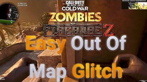 Out Of Map Glitch FireBase Z | Cold War Zombies - Firebase Z Glitches/Exploits