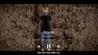 Djonga - Ó quem chega (Status/Letra)