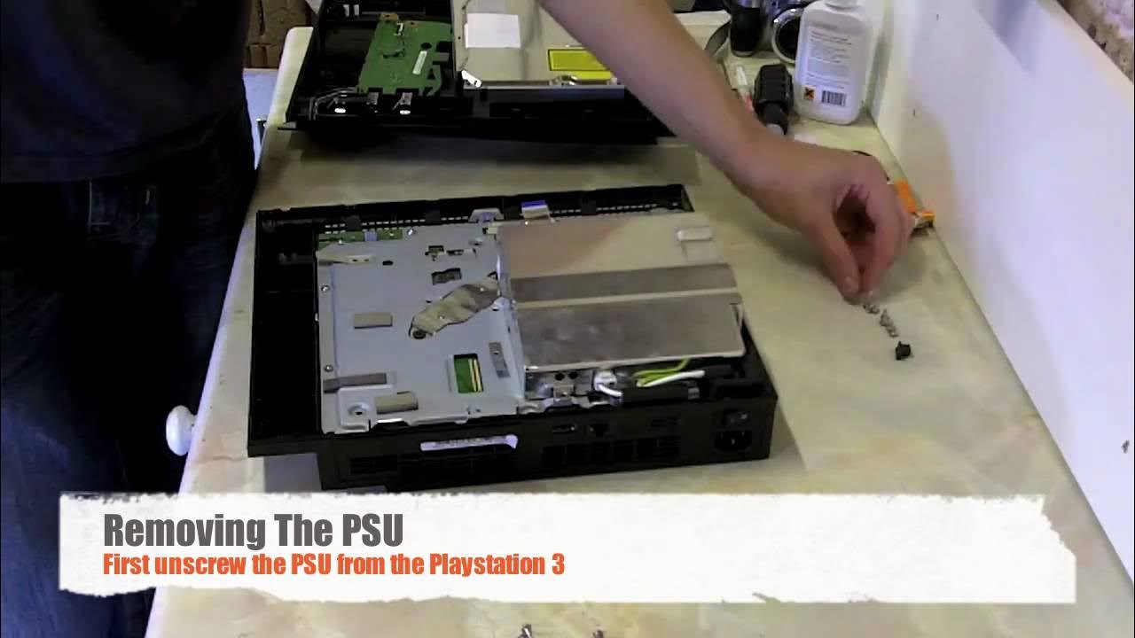 Fixing Yellow Light of Death 40GB Playstation 3 720p YouTube