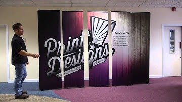 Printdesigns Curvorama Free Standing