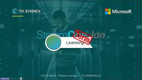 TD SYNNEX | Platform Update Call with Eric De Bondt | October 2025