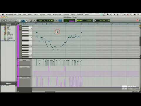 promise rings Pro Tools 8 101 Moving MIDI Notes