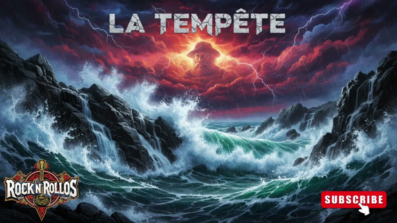 LA TEMPÊTE ⚡🌊 | Rock épique breton – Les Rock’n’Rollos