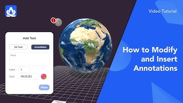 How to Modify and Insert Annotations | Assemblr Studio Web Tutorial