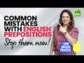 Wrongly Used English Prepositions | Common Mistakes In English - Stop Them Now! #shorts With Nysha