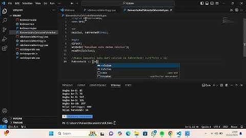 PROGRAM KONVERSI SUHU DARI CELCIUS KE FAHRENHEIT MENGGUNAKAN BAHASA PASCAL-SITI NUR HAIDA-SMB