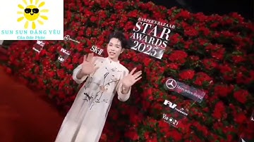 Đức Phúc tại thảm đỏ Lễ Trao Giải Harper