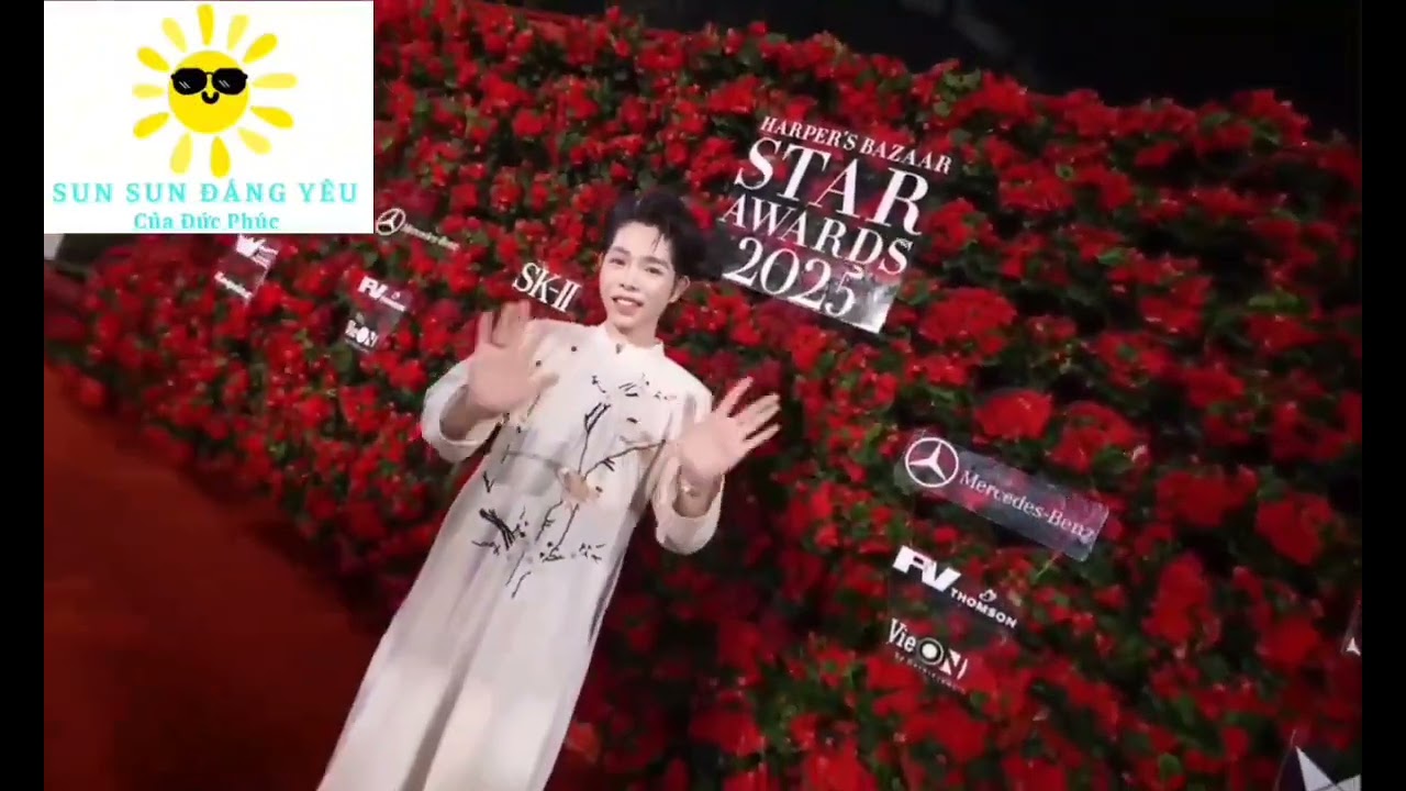 Đức Phúc tại thảm đỏ Lễ Trao Giải Harper's Bazaar 🩵 30.10.2025