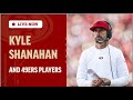 Kyle Shanahan, 49ers Players Speak to Media Following NFC Championship Game | 49ers image