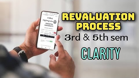 3rd & 5th sem Revaluation process KU in Telugu || KU Revaluation clarity in Telugu