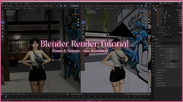 The Sims 4 | BLENDER RENDER TUTORIAL ♡ SCENES + POSES | ❀