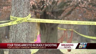 4 teenagers arrested in connection with shooting death of Centerville man in Warren County