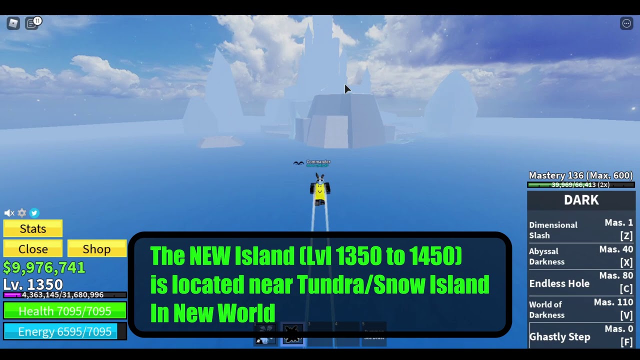 Where is the secret island in Blox fruits?