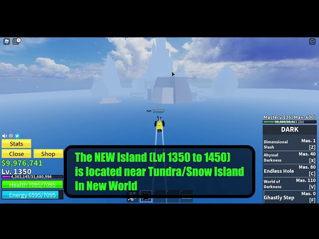 How to get to the NEW Island in Update 17 - Blox Fruits Update 17 [Roblox]  