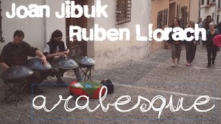 Amazing handpan Ruben Llorach skills, with Joan Jibuk. ARABESQUE AIKYO song Resimi