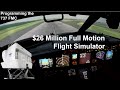 $26 Million Full Motion 737 NG Simulator | FMC Setup and Takeoff