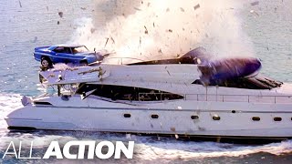Stop that Boat! | Brian Drives onto the Boat | 2 Fast 2 Furious | All Action