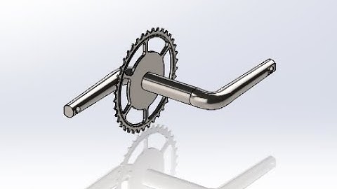 (part 8--Gear and Sprocket) how to design bicycle,cycle,two wheelar design tutorial on solidworks