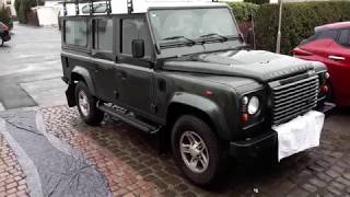 Match Highlights 2007 Land Rover Defender 110 startup, engine and in-depth tour