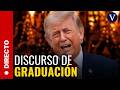 DIRECTO: Trump pronuncia el discurso de graduación ante graduados de la Guardia Costera