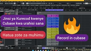 Jinsi ya Kurecod kwenye Cubase pro 14 kwa urahisi cubase 5-13,14