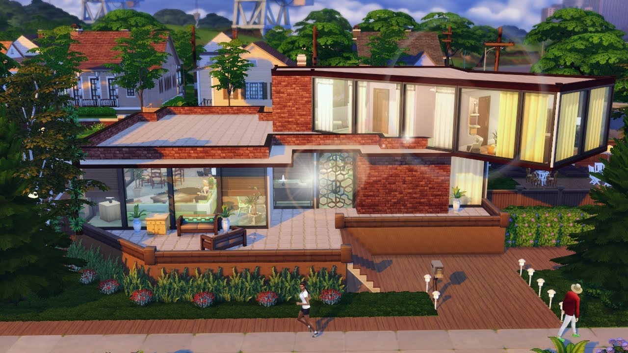 Basic to house in bloxburg  Casas the sims 4, Sims 4 casas, Casas de dois  andares