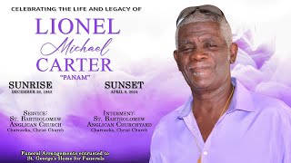 Celebrating the Life \u0026 Legacy of Lionel Michael Carter - 'Panam'