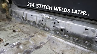 Subaru GC8 Stage Rally Build EP. 4: Stitch Welding the Chassis