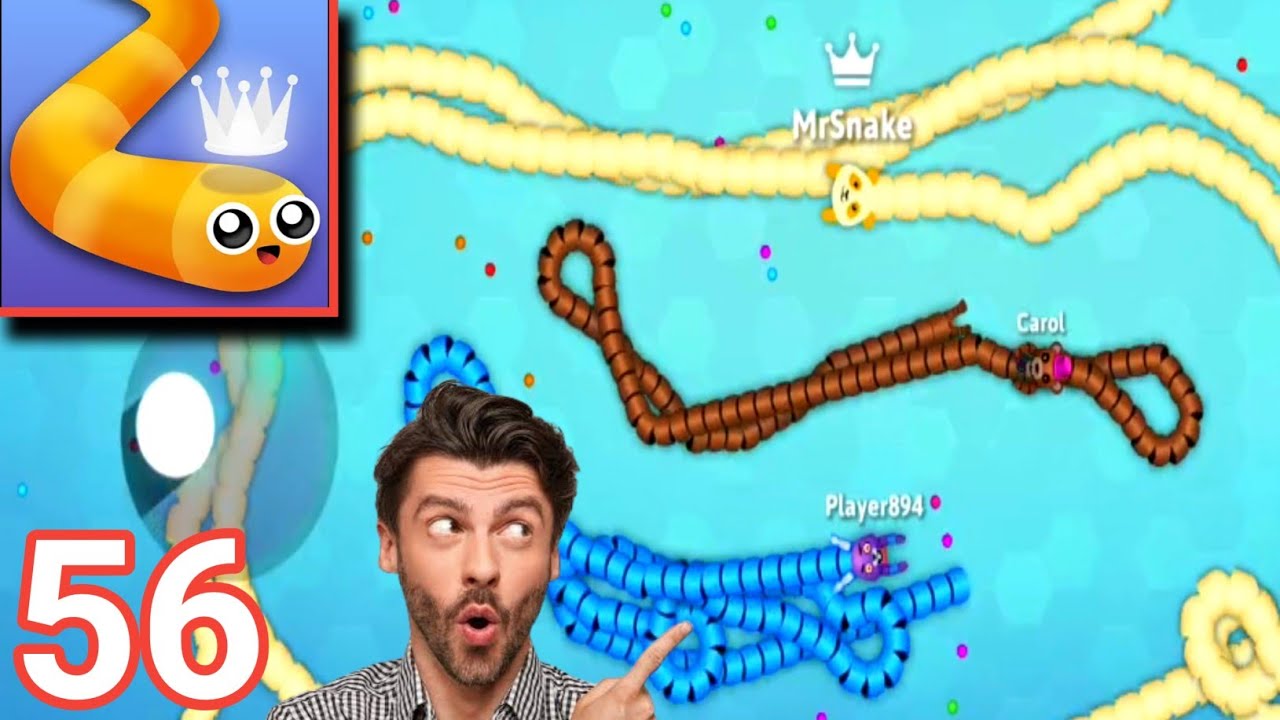 Snakeoi Map Wow ! Most Delicious Snake In Snake.io Map Middle Epic Snake Gameplay ...