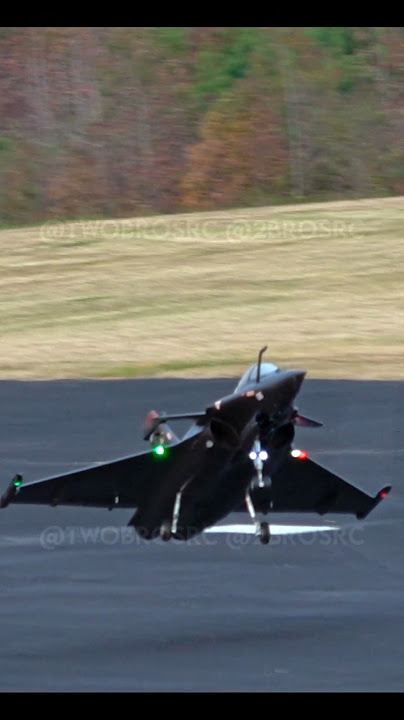 Rafale Last Second Gear Drop #aviation #rc #rcplane