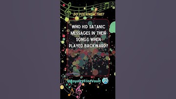 Shorts Satanic Messages - #RoyaltyFreeVault #SatanicMessages #ownRoyaltyFreeVault